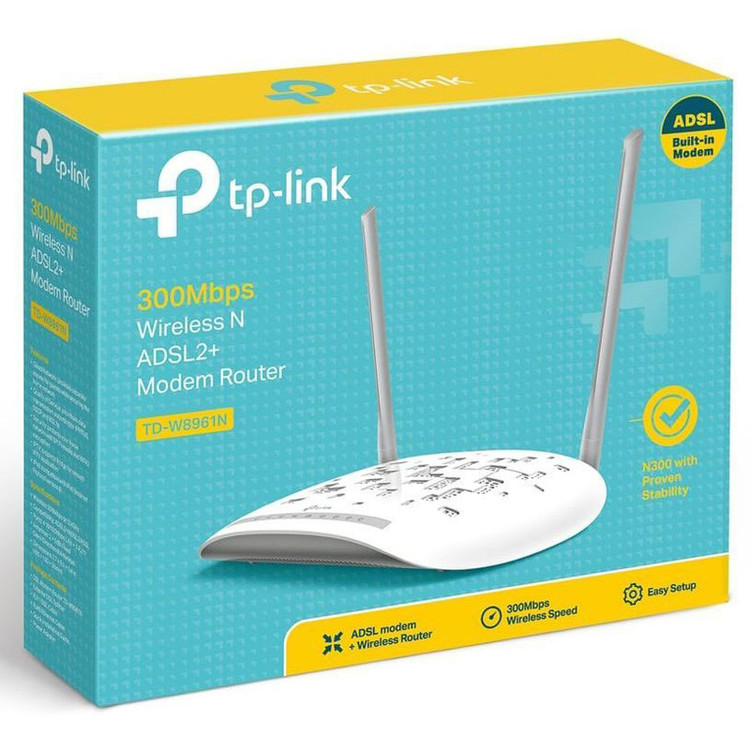مودم خانگی ADSL2+ تی پی لینک مدل TD-W8961N