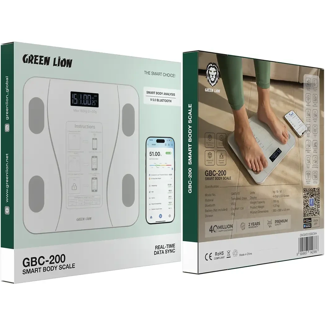 ترازو هوشمند گرین لاین مدل GBC-200