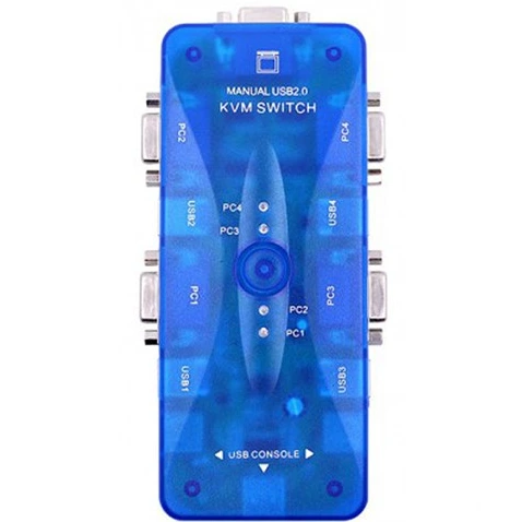 کی وی ام سوئیچ 4 پورت اتوماتیک VGA مدل 104UK